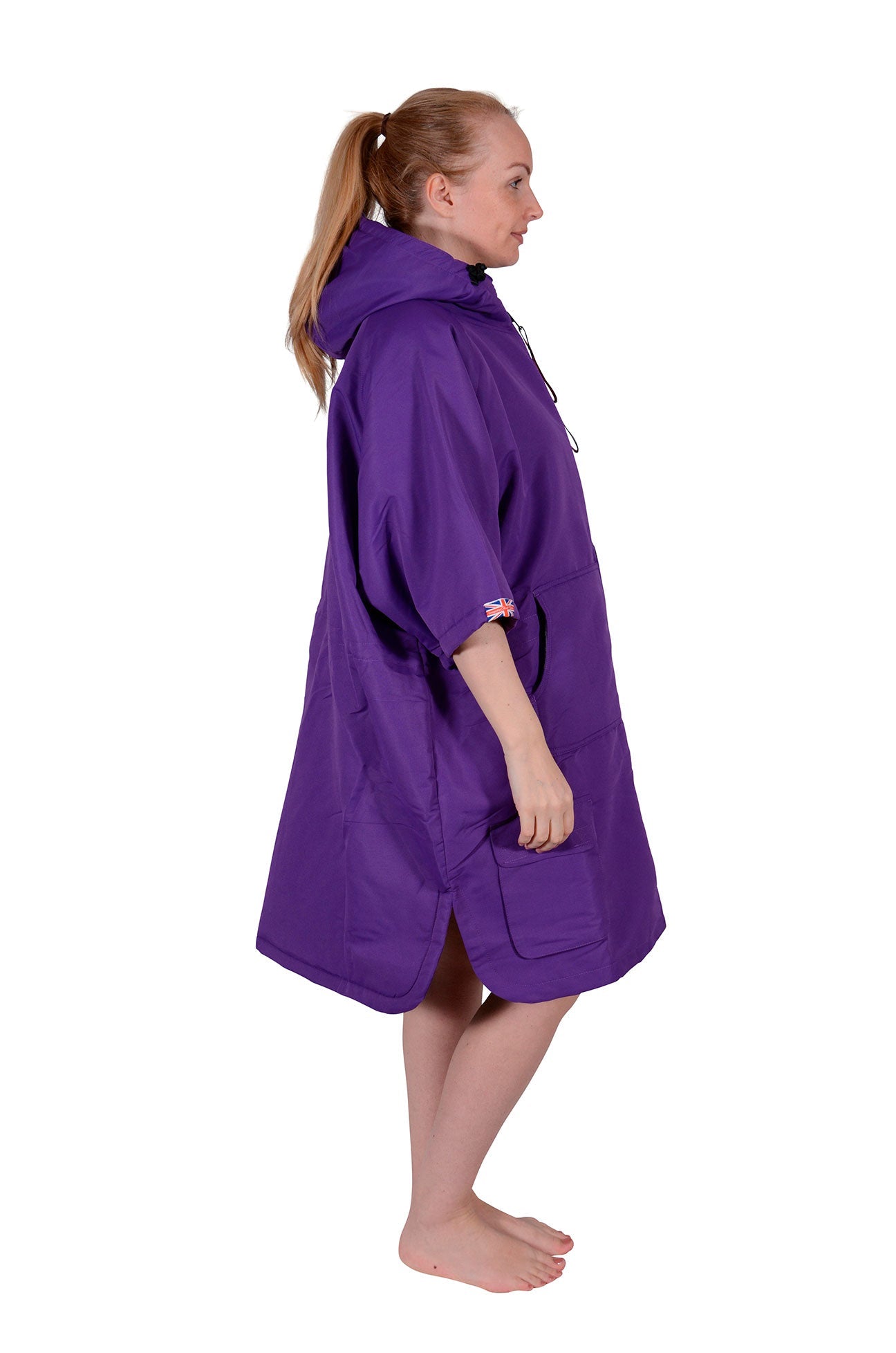 Original Sports Cloak Short Sleeve Purple Grey (4583920468103) (7535811952859)