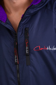 Original Sports Cloak Short Sleeve Navy Purple (4583922630791)