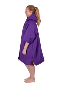 Original Sports Cloak Short Sleeve Purple Grey (4583920468103)