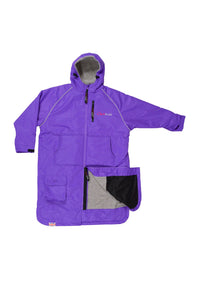 Eco Sports Cloak Long Sleeve Purple Grey (5304250138780) (7531703337179)