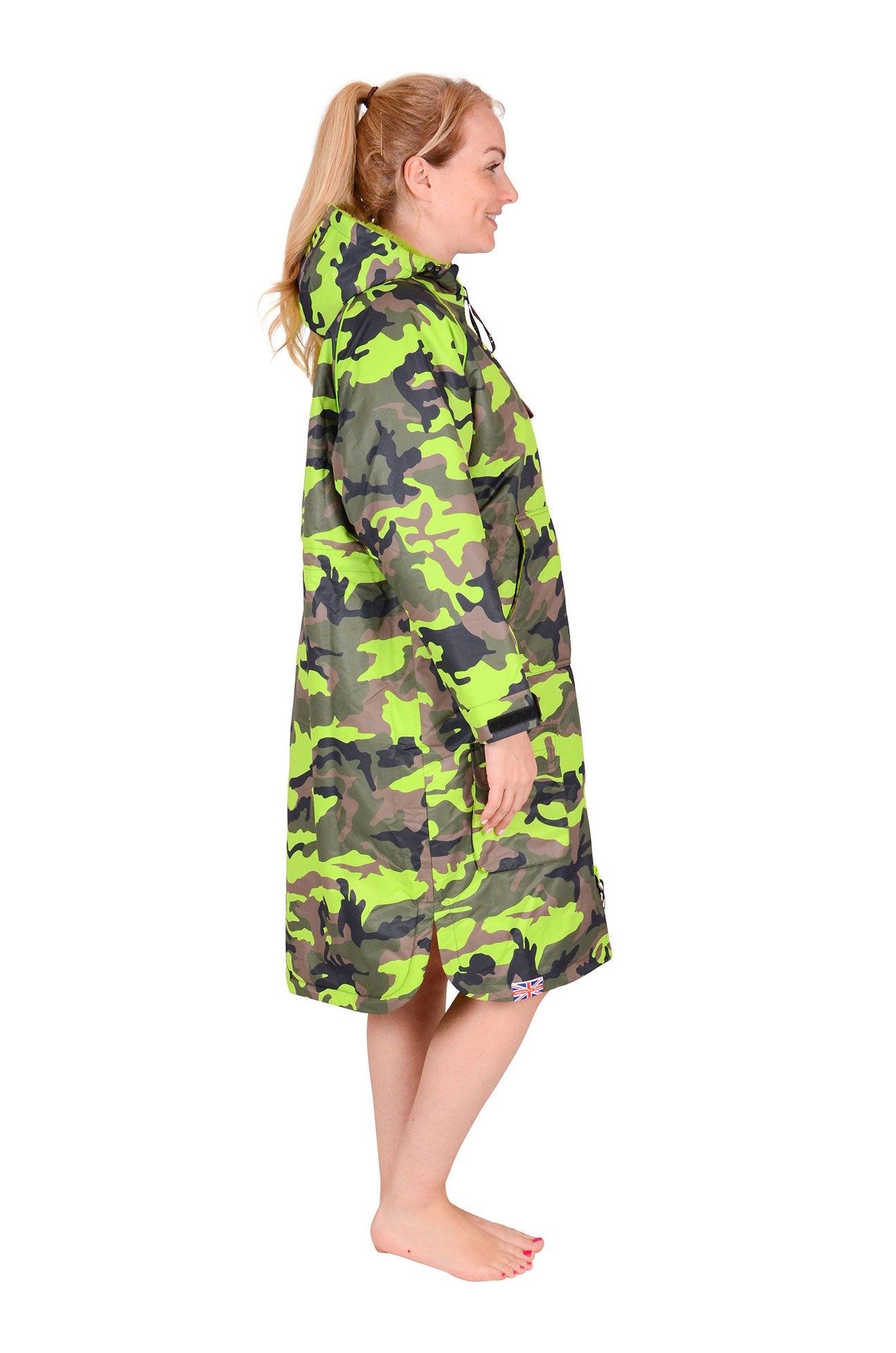 Eco Sports Cloak Long Sleeve Camo Green (7079053918364) (7531517608155)