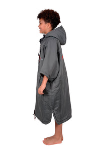 Original Sports Cloak Kids Short Sleeve Charcoal Grey (4583922073735)