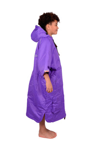 Eco Sports Cloak Kids Short Sleeve Purple Grey (5304252760220)