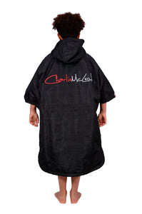 Original Sports Cloak Kids Short Sleeve Black Red (4583922303111)