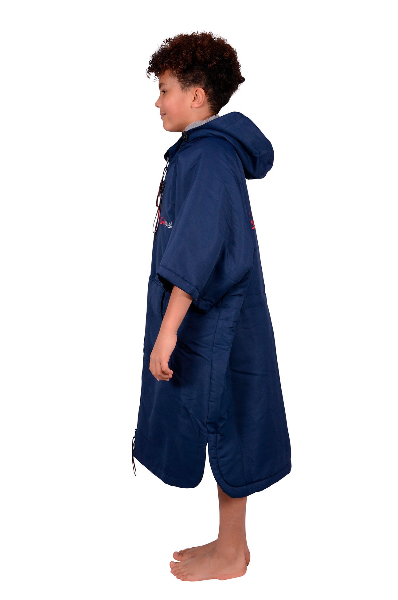 Original Sports Cloak Kids Short Sleeve Navy Grey (4583921090695)