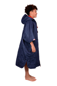 Original Sports Cloak Kids Short Sleeve Navy Red (4583922401415)